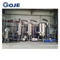 Manufacturer multiple evaporator energy-saving falling film plate evaporator