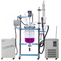 Heating Bath Chemical Lab Glass Reactor